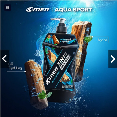 Combo Tắm Gội Sạch Gàu 3in1 Xmen Everest Coffee/ Aqua Sport 610g + Tặng Tắm Gội 150g - Sạch Gàu Nhờn Profile Picture